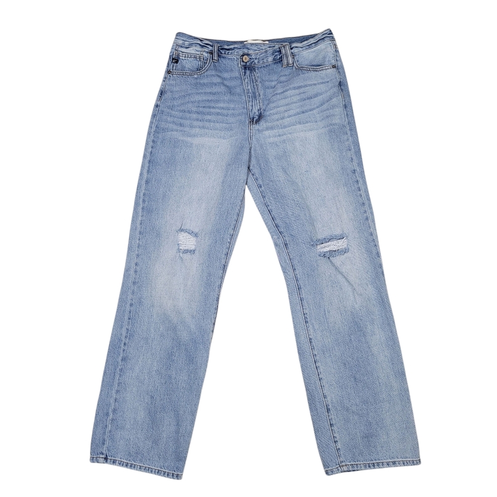 KanCan Wanda Ultra High Rise 90's Straight Leg Jeans Size 13/30 Streetwear Denim